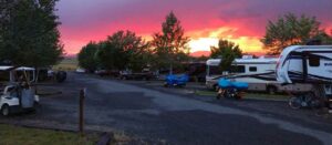 Enjoy beautiful Camas Prairie Sunsets